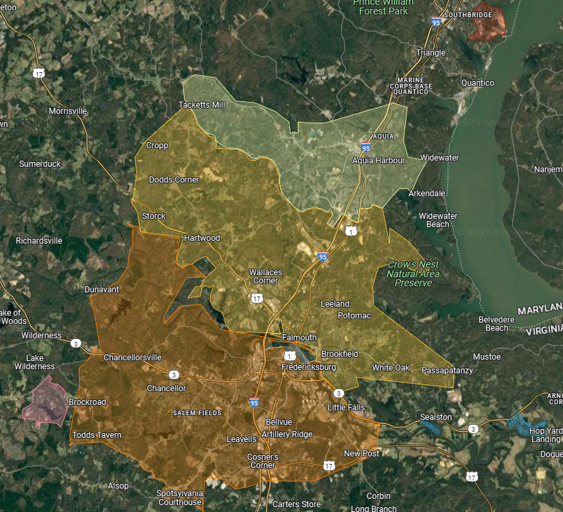 full map zones